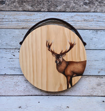 Wooden Cheese Board - Stag