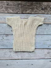 Woolen Merino Singlet - Cream