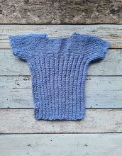 Woolen Merino Singlet - Blue