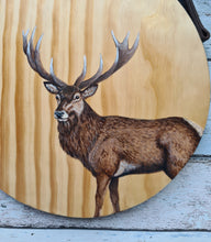 Wooden Cheese Board - Stag