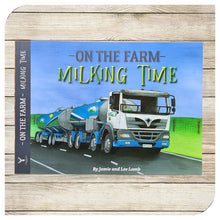 "On the farm, Milking Time"