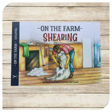 "On the farm, Shearing"