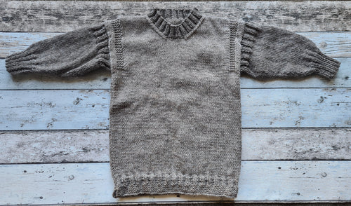 Natural Wool - Brown Guernsey
