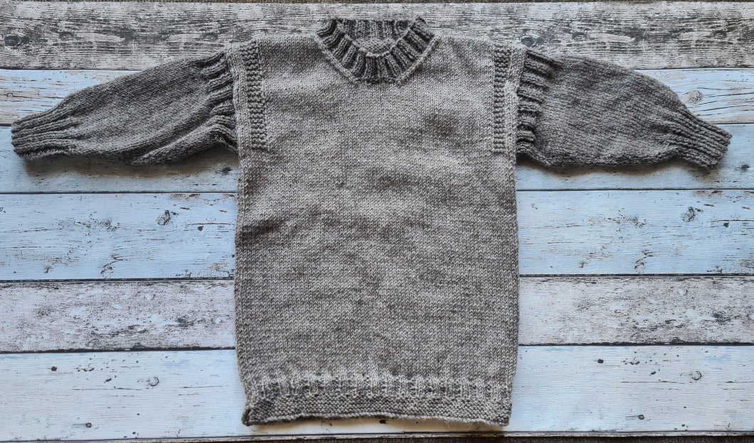 Natural Wool - Brown Guernsey