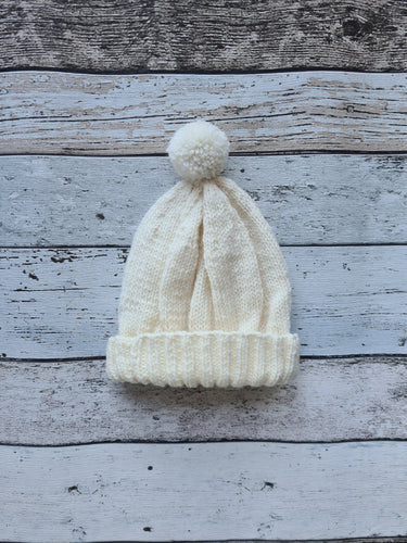 Acrylic Hat - Cream