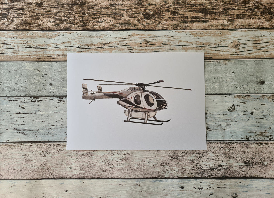 Helicopter Print