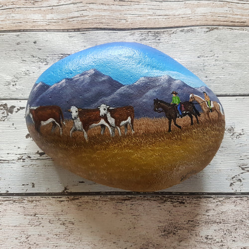 Driving Cattle - Rock Art