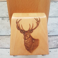 Wooden Knife Block - Stag