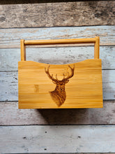 Bamboo Cutlery Holder - Stags