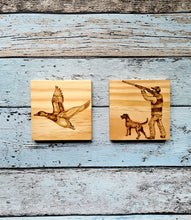 Wooden Coasters - Duck Shooting