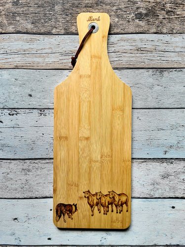 Bamboo Cheese Board - The Stand Off